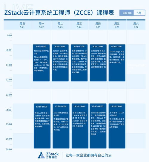 培訓(xùn)報名丨5月15日起，云軸科技ZStack ZCCE、ZCIE、ZCOE三大精品課程重磅開班